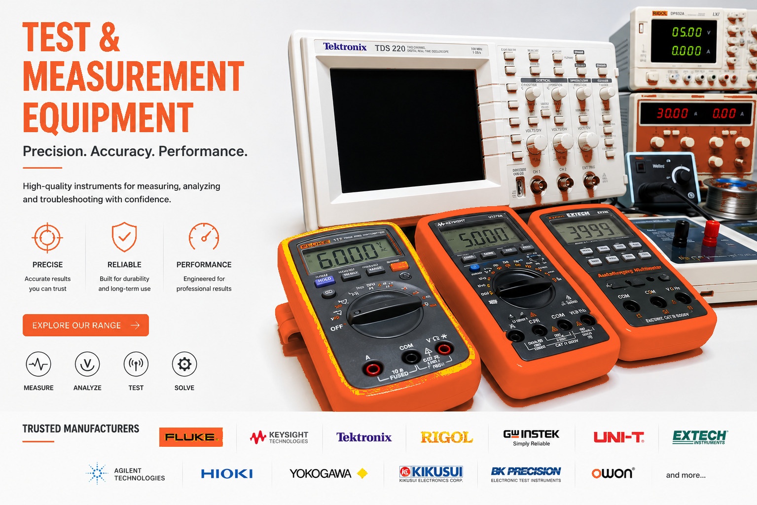 Test and measurement equipment