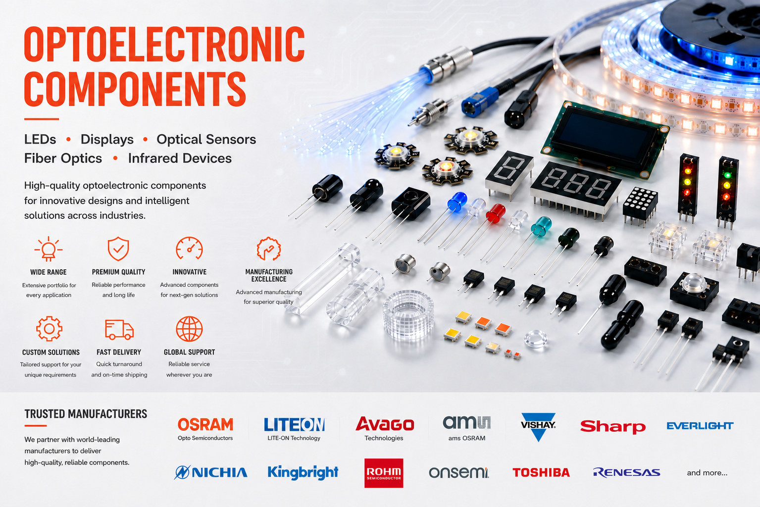 Optoelectronics and LED